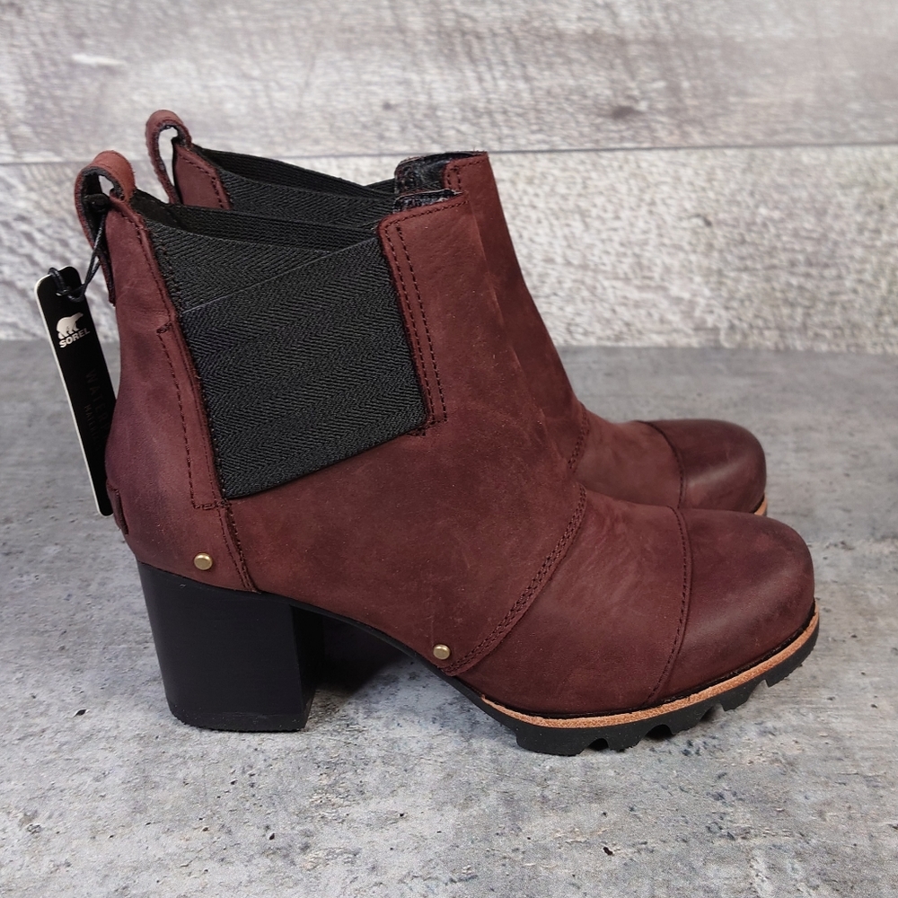 Sorel Distressed Heeled Boots